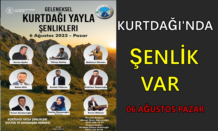 Geleneksel Kurtdağı Şenlikleri