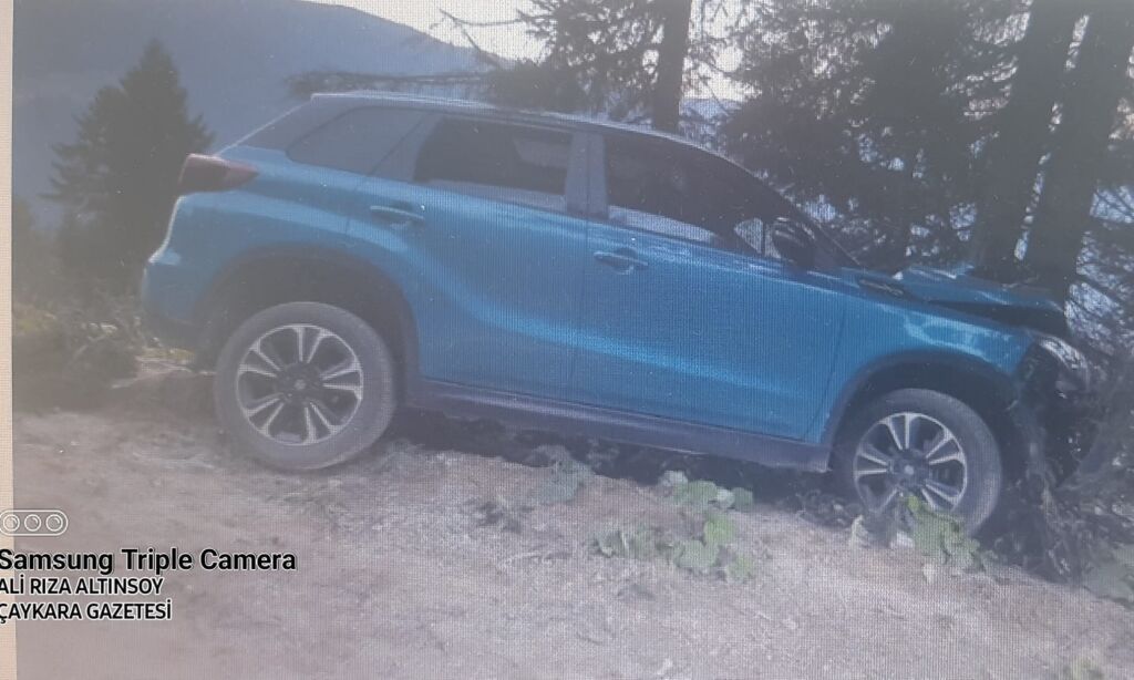 Uzungöl’de Trafik kazasında mucize!