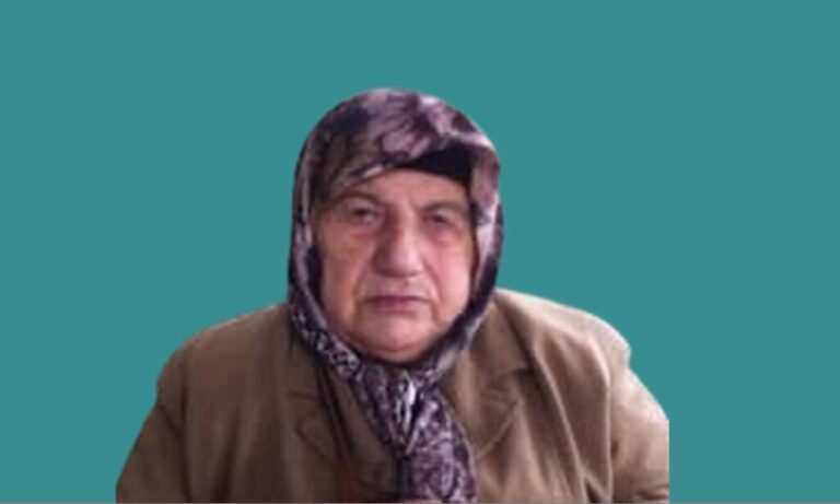 Eğridere Mahallesinden Hanife Kaşan vefat etti