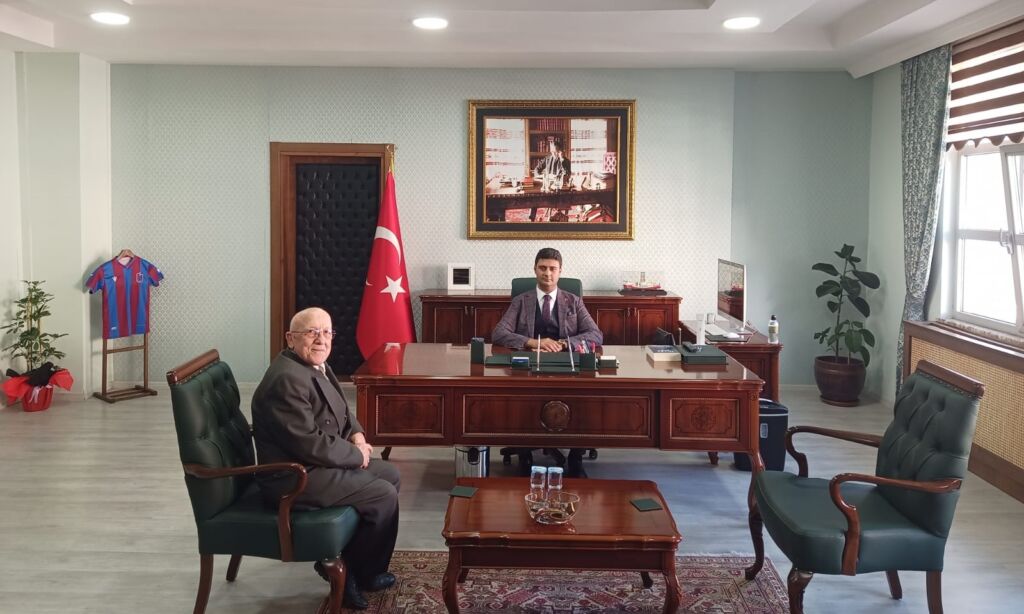 Basından Kaymakam  Erbek’e ziyaret