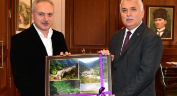 Çaykara Dernekpazerı Derneğinden Vali Yıldırım’a ziyaret