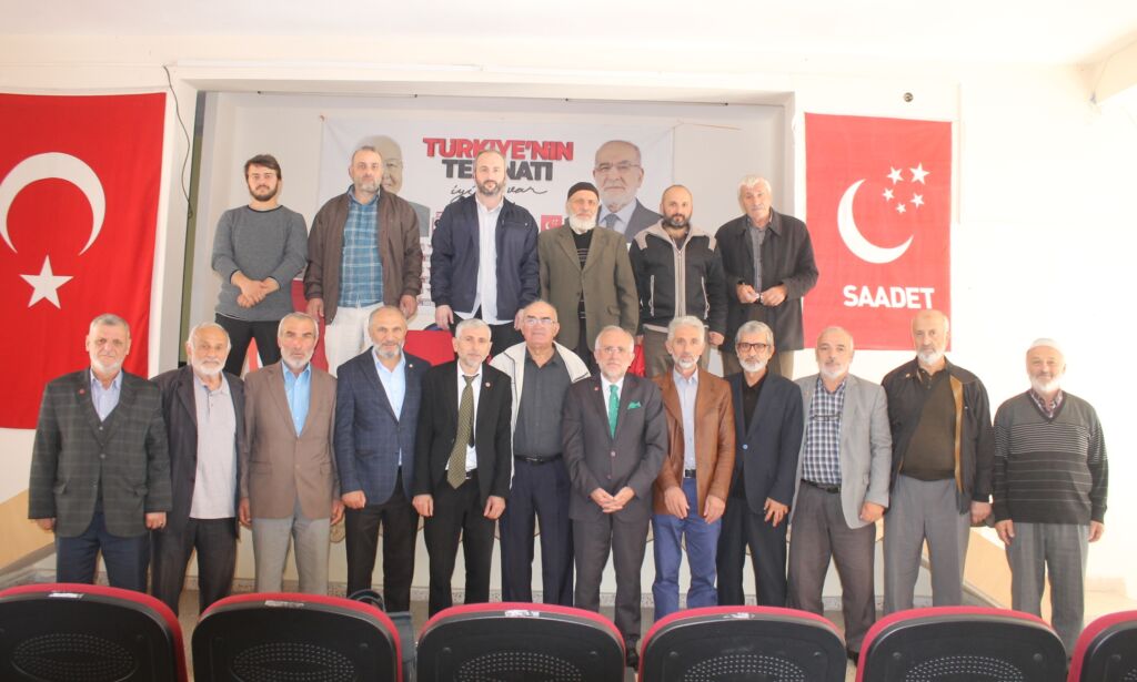 Çaykara’da Saadet Partisi Kadıoğlu Güven Tazeledi