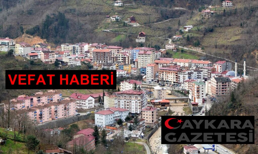 Uzungöl Alçakköprü  Mahallesinden Metin Karatay vefat etti