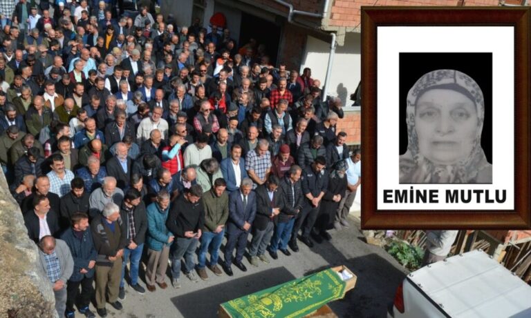 Emine Mutlu dualarla sonsuza uğurlandı