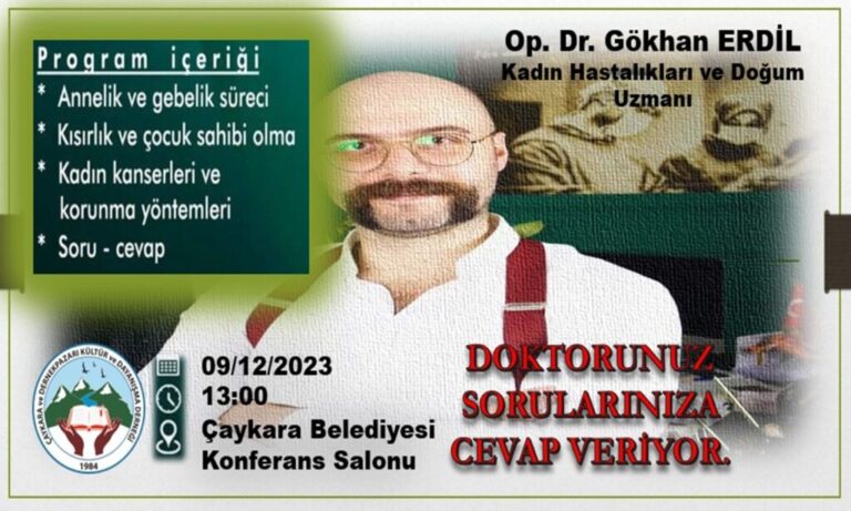 Çaykara’da Bayanlara Yönelik Eğitim Semineri