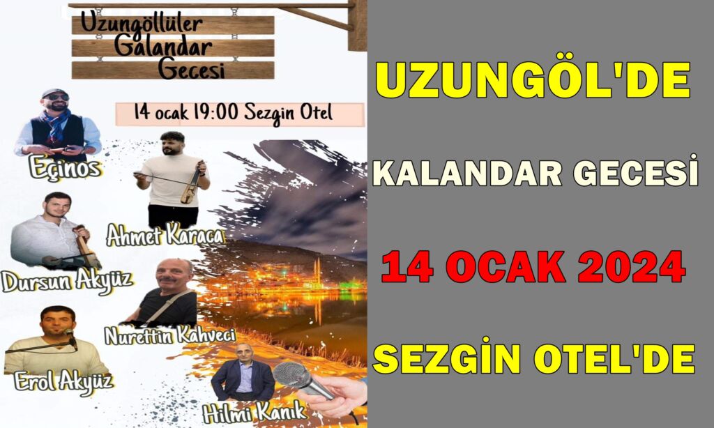 Uzungöl’de kalandar gecesi