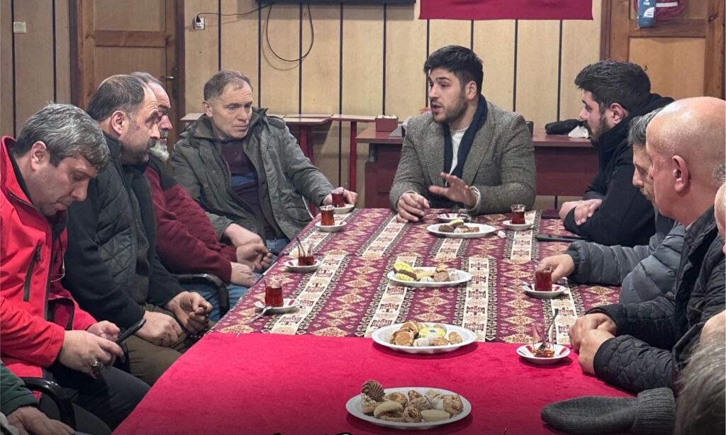 Çaykara Bağımsız Belediye Başkan Adayı Karoğlu Çalışmalarına aralıksız devam ediyor