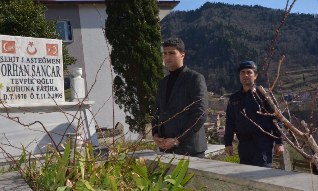 Çaykara Çambaşı Mahallesinde Şehit Orhan Sancar anıldı