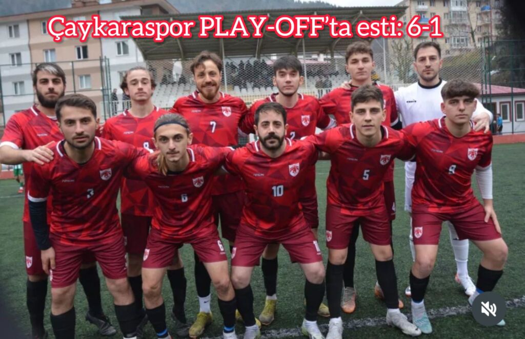 Çaykaraspor hızlı başladı: 6-1