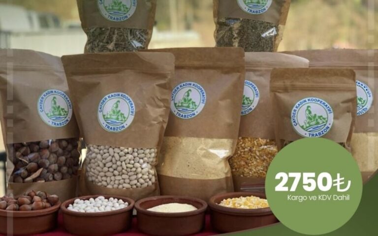 Çay-Der Kadın Kooperatifinden yurdun her yanına organik paket!