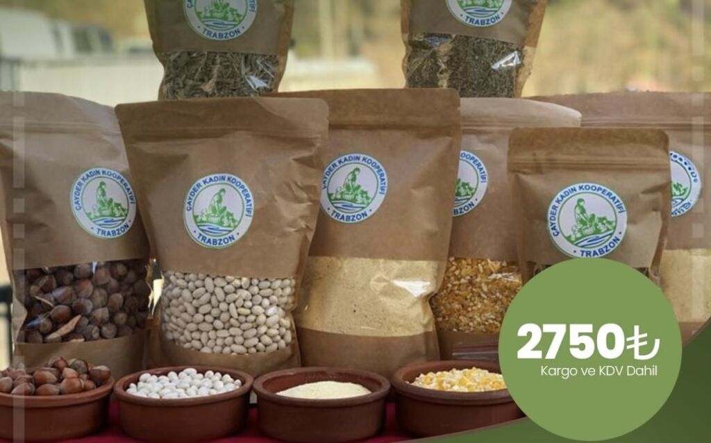 Çay-Der Kadın Kooperatifinden yurdun her yanına organik paket!