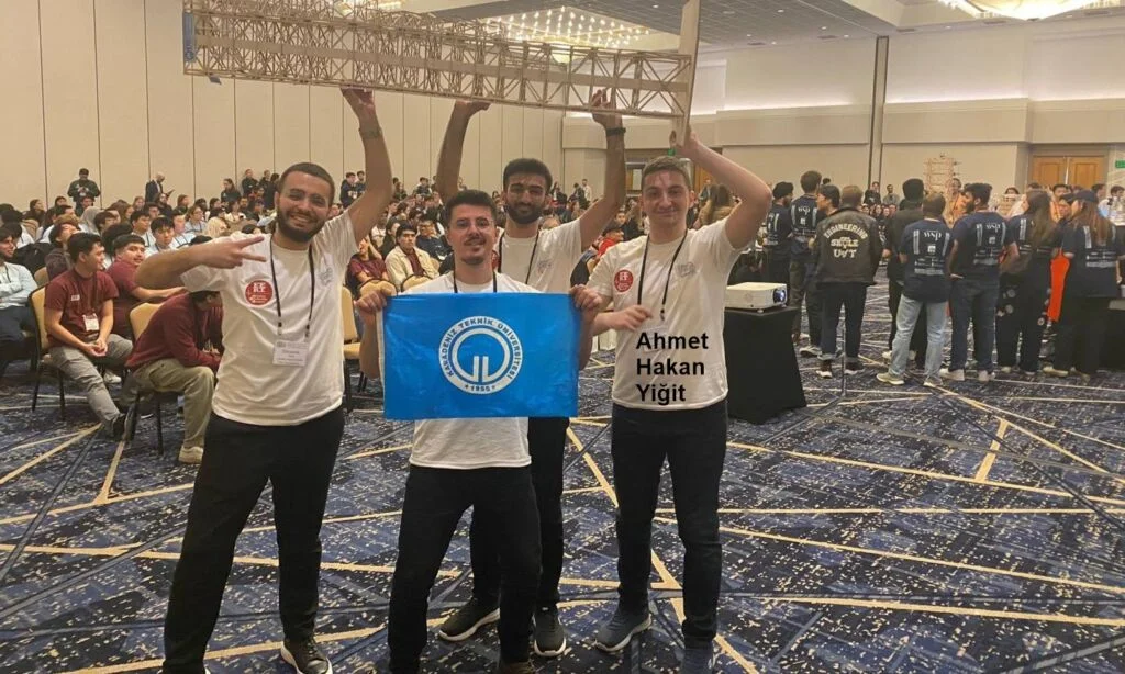 Çaykaralı Ahmet Hakan Yiğit ABD Mansiyon ödülü kazandı