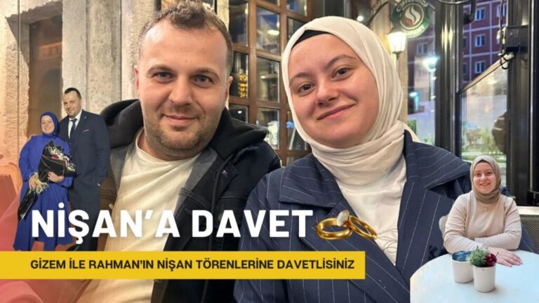 Çambaşı Mahallesinden Gizem AYDIN Nişanlanıyor