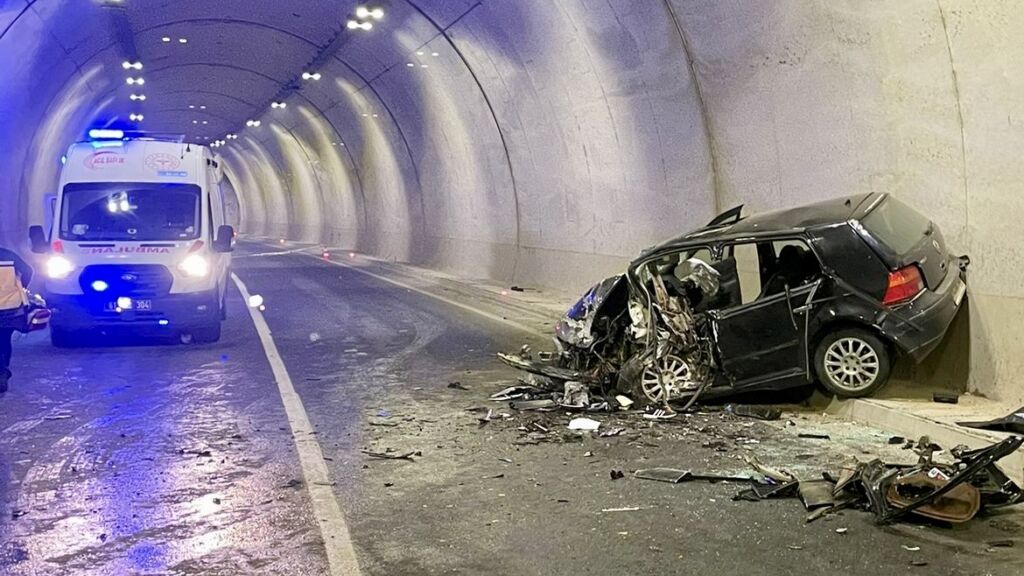 Tünelde yine ölümlü kaza!