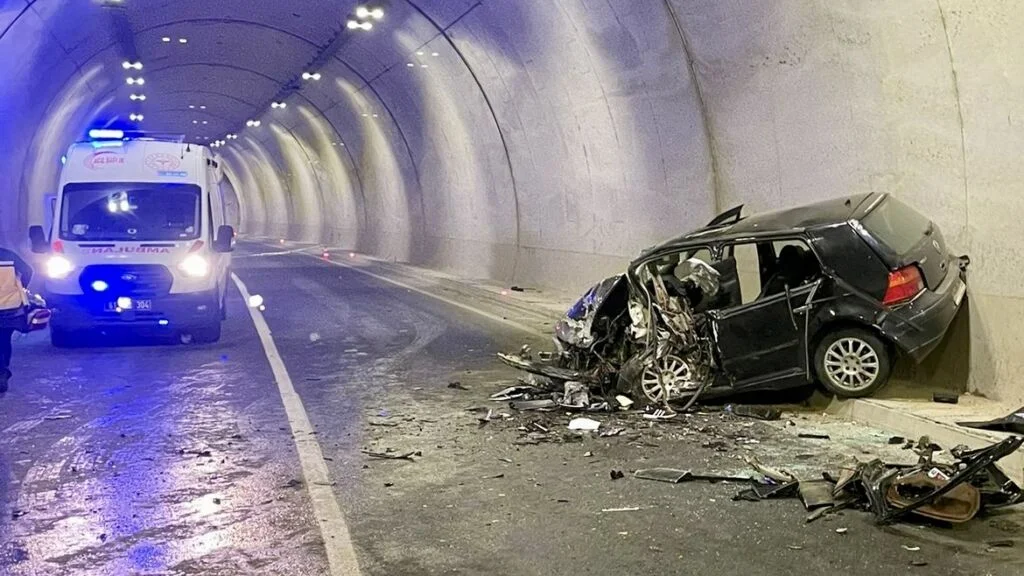 Tünelde yine ölümlü kaza!