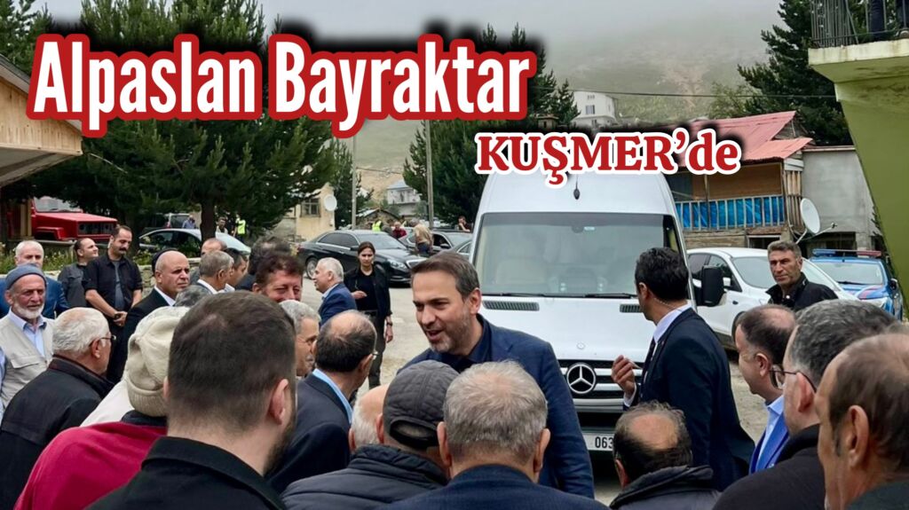 Bakan Alparslan Bayraktar baba ocağında