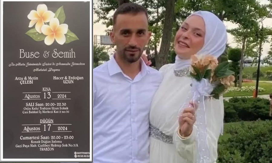 Buse ve Semih Düğün Merasimlerine Davet Ediyorlar 1