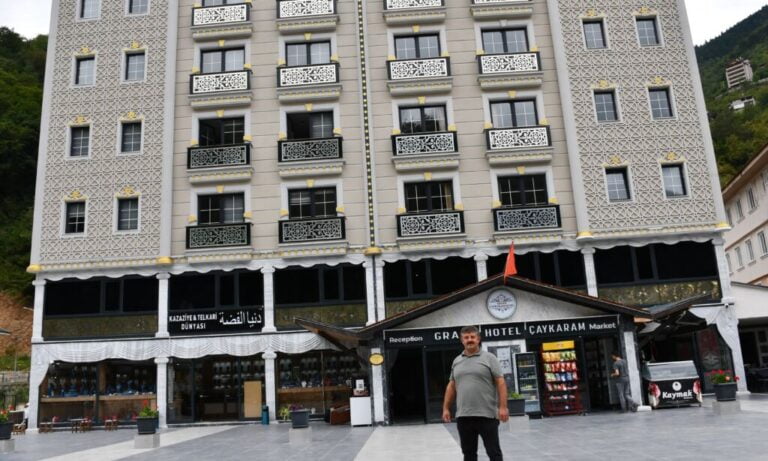 Çaykara Merkezde Eşsiz Grand Çaykaram Otel