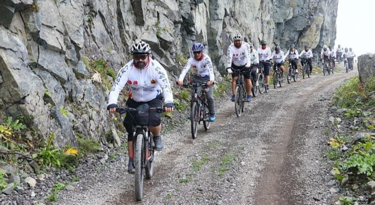 Pedallar Derebaşı’nda döndü