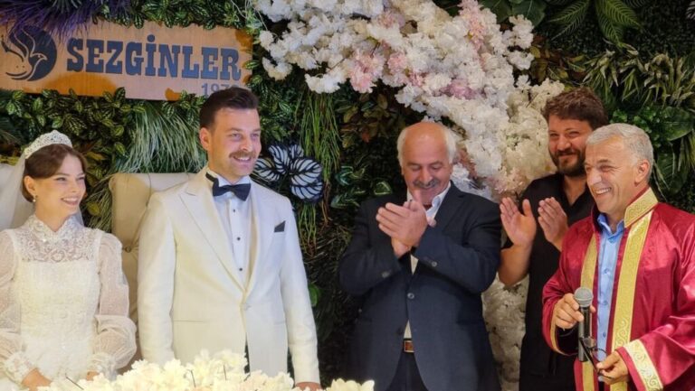 Uzungöl muhtarı dünya evine girdi