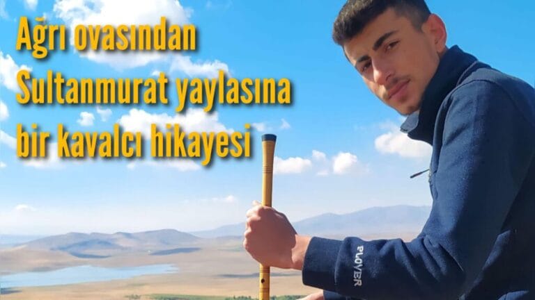 Ağrı’dan Çaykara’ya geldi kavalcı oldu