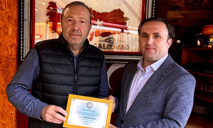 ATDF‘nin Bursa Temsilciliğine Hemşehrimiz Abdullah Özen Getirildi