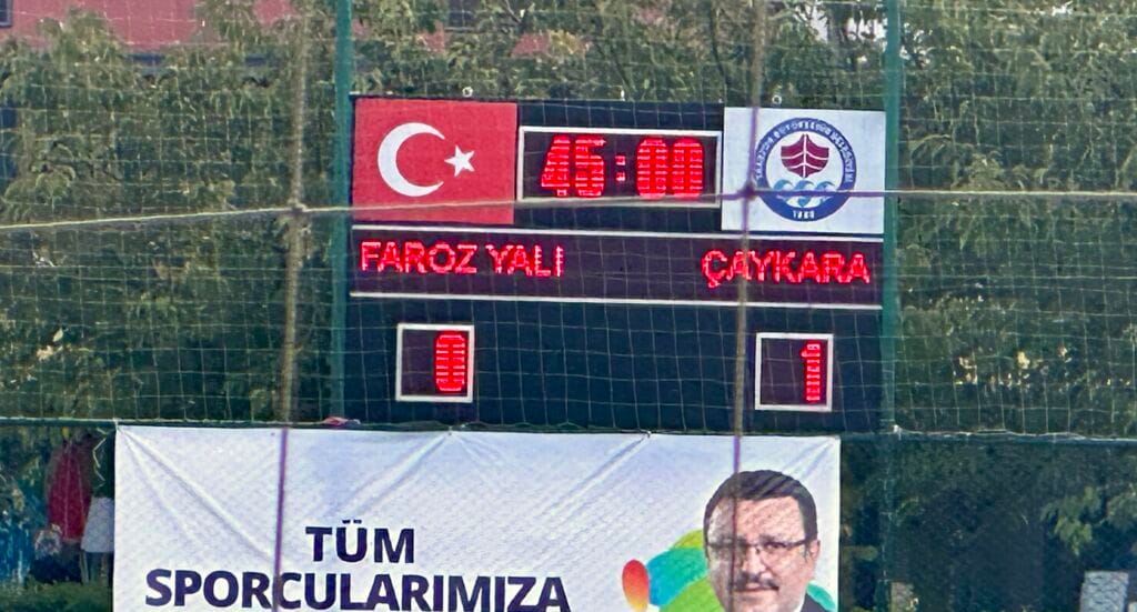 Çaykaraspor farklı kazandı 0-3 2