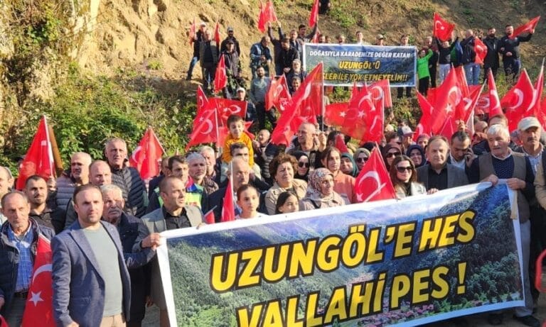 Uzungöl ve Taşkıran’da HES İstemiyoruz