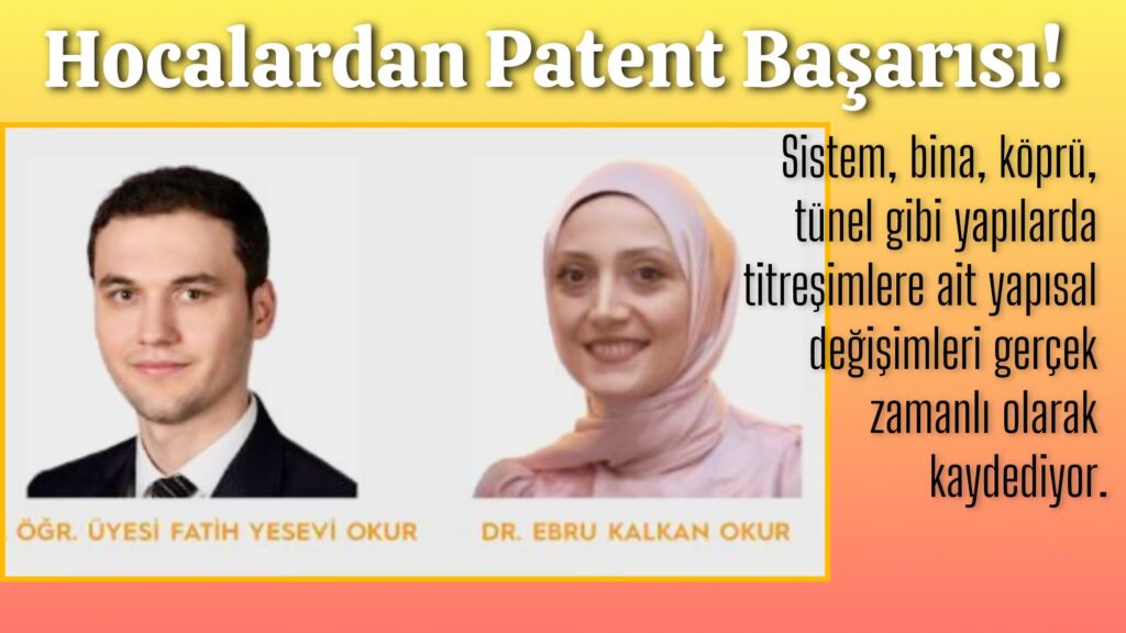 Çaykaralı akademisyenlerin araştırması patent aldı