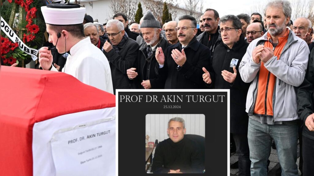 Prof. Dr. Akın Turgut Eskişehir’de dualarla defnedildi