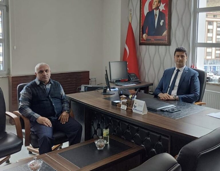 Kaymakam Gürdal Erbek’ten veda ziyaretleri