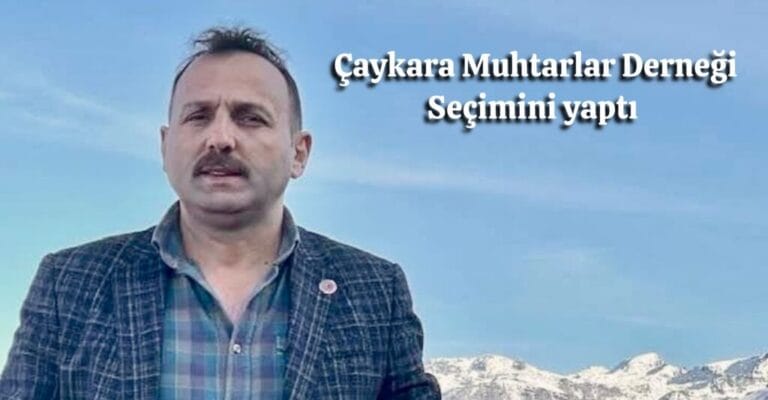 Muhtarlar Derneği Başkanı seçildi