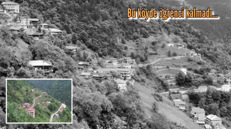 Bu köyde tek bir öğrenci bile yok!