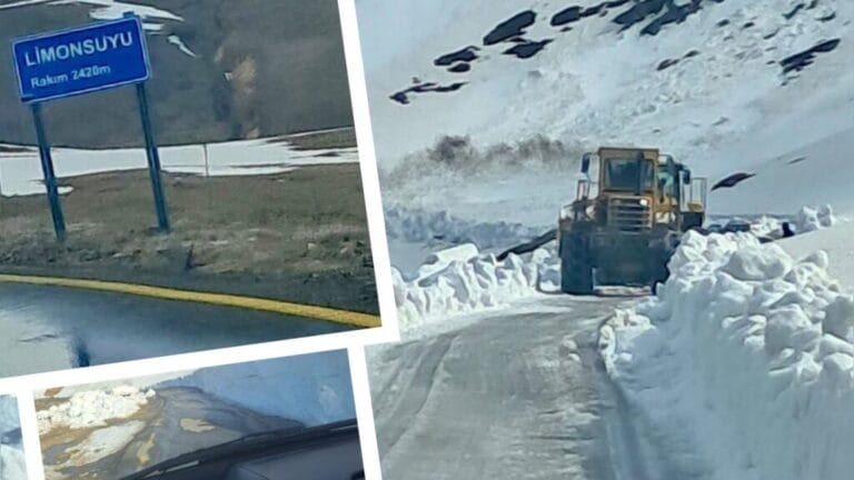 Çaykara-Bayburt yolu açıldı