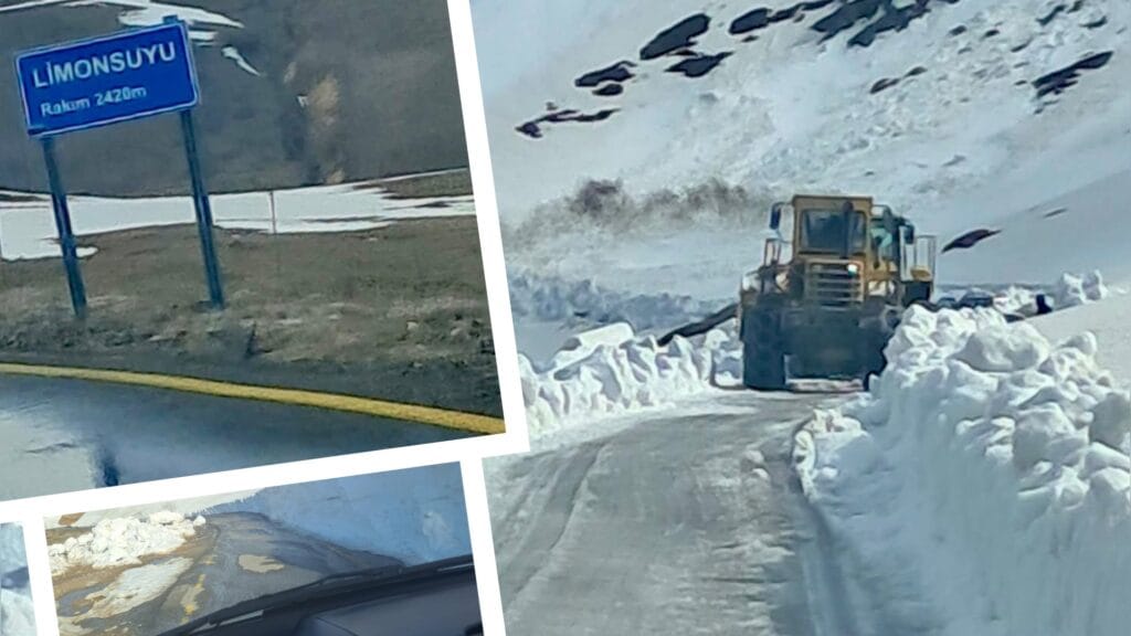 Çaykara-Bayburt yolu açıldı