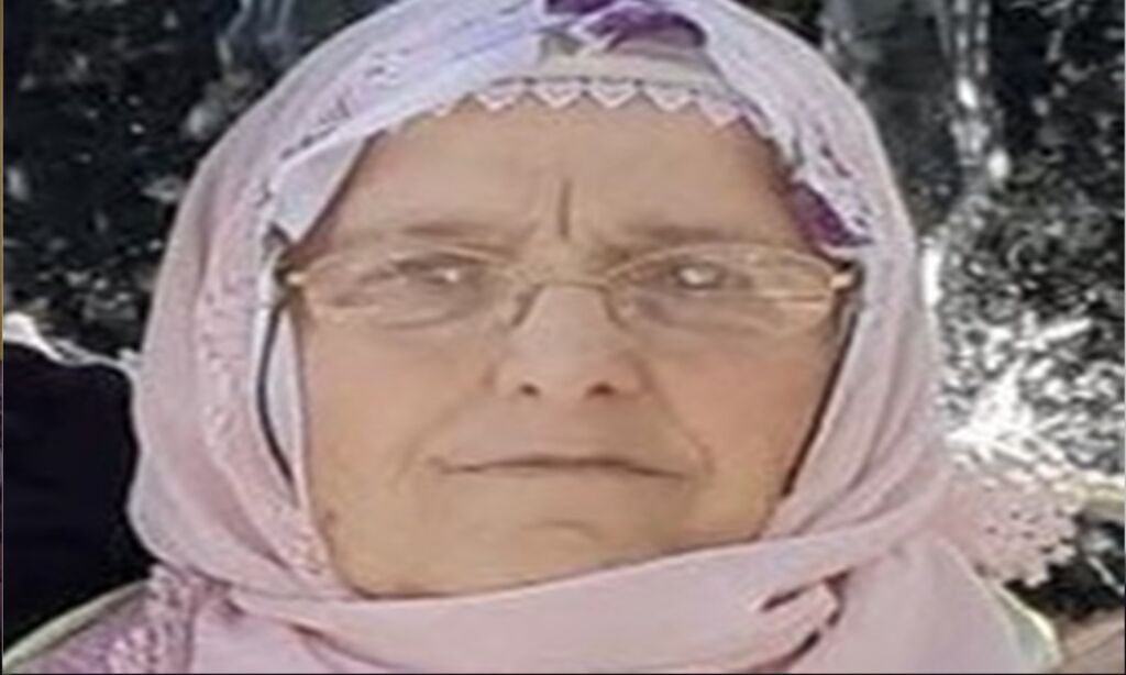 Çaykara Eğridere Mahallesinden Hamdiye Kaymak vefat etti