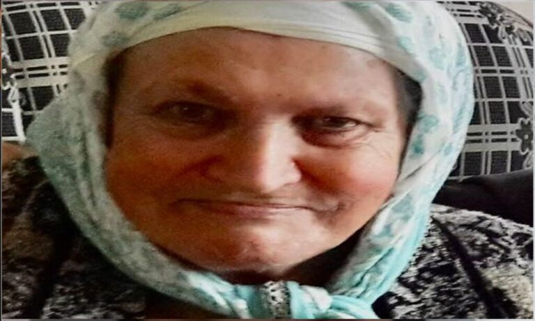 Çaykara Şahinkaya Mahallesinden Nadiye Aydınlı vefat etti