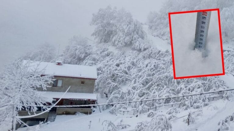 Nisan kar ile geldi…