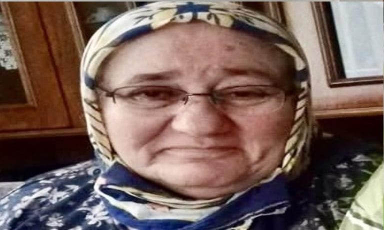 Çaykara Şahinkaya Mahallesinden Ayşe Şahin vefat etti