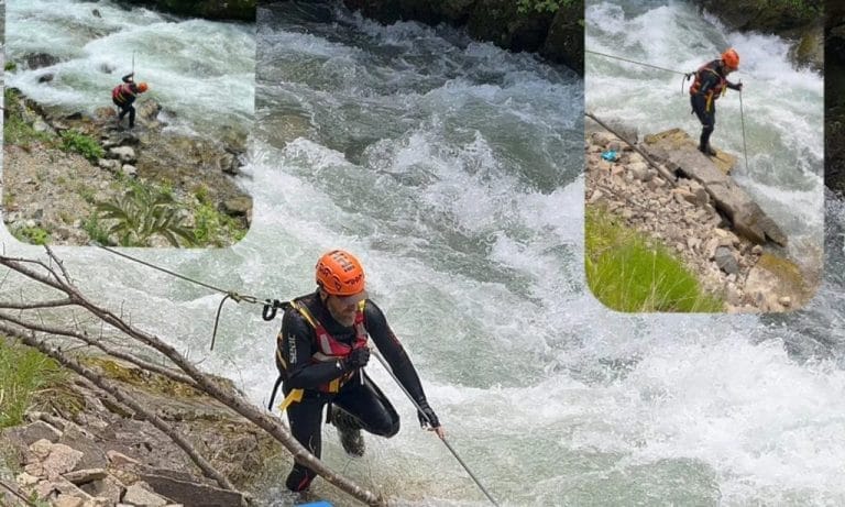 Demirkapı ‘da Dereye düşen Arabistanlı çocuğu arama çalışmaları sürüyor