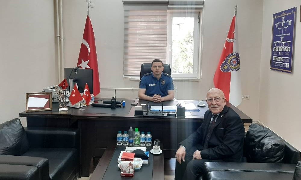 Çaykara Emniyet Amirliğine ziyaret 1