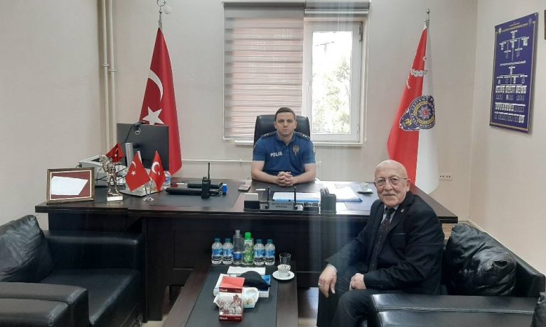 Çaykara Emniyet Amirliğine ziyaret