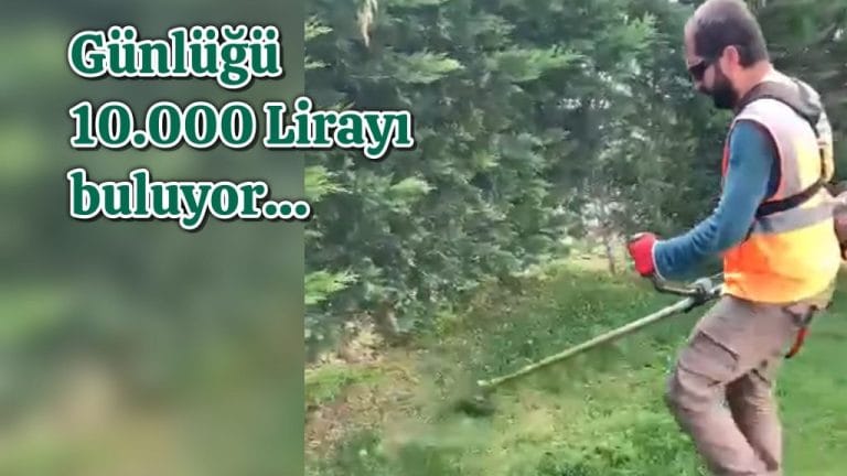 Çaykara’da yaz aylarının geçerli mesleği oldu