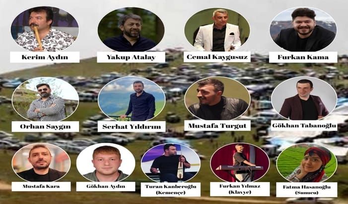 Pazar günü Kurtdağı Şenliklerinde Sahne alacak sanatçılar