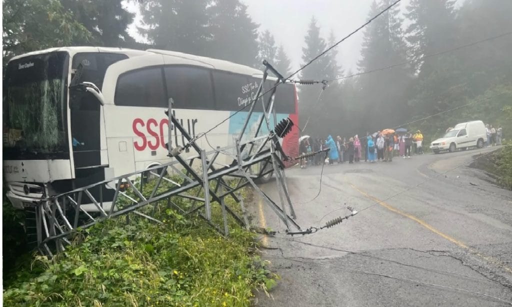 Sultan Murat Yala yolunda Trafik kazası!