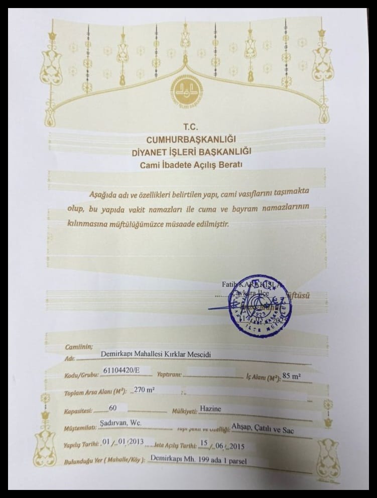 Çaykara Kırklar Mescidi 51
