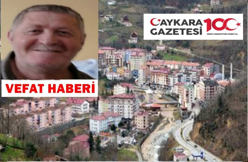 Çaykara Yukarı Kumlu Mahallesinden Ruşen Kıroğlu vefat etti