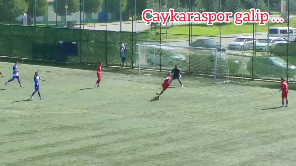 Çaykaraspor 2’de 2 yaptı