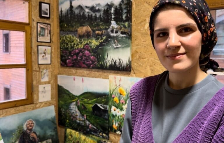 Genç Ressam Unutulan Yayla Hikâyelerini Canlandırıyor