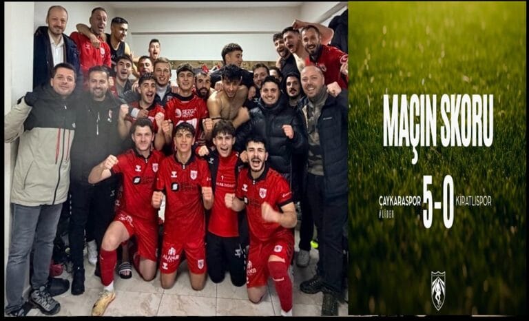 Çaykaraspor’dan Farklı Galibiyet: 5-0
